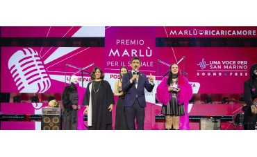 MarlÃ¹ sul palco di Una Voce per San Marino 